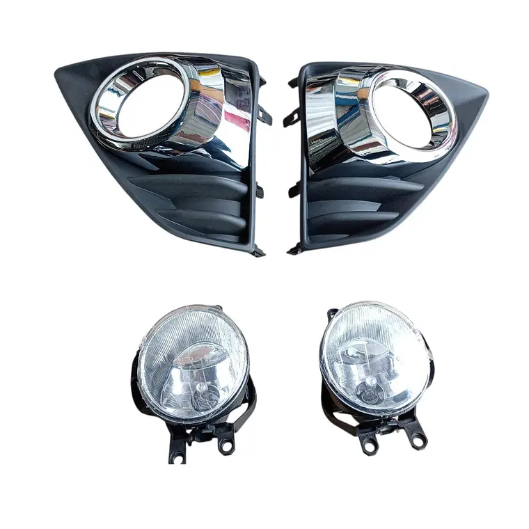 Kit Neblineros Completo Compatible Toyota Yaris Sport 14-17 4