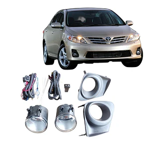Kit Neblineros Completo Compatible Toyota Corolla 2011-2014