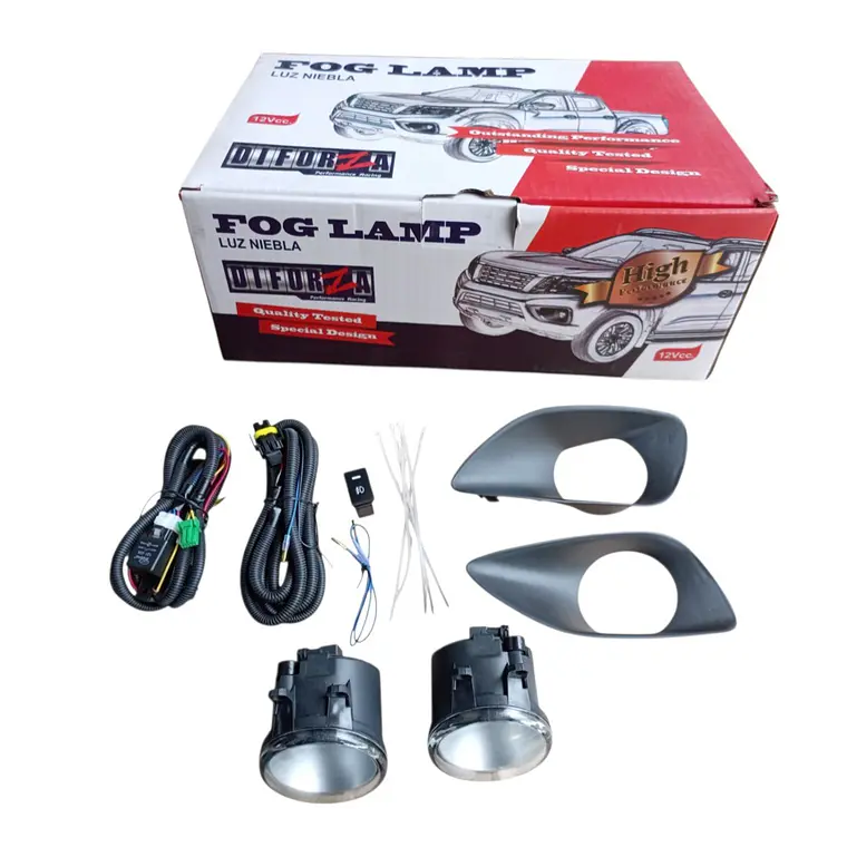 Kit Neblineros Completo Compatible Toyota Yaris 2006-2013 4