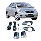 Kit Neblineros Completo Compatible Toyota Yaris 2006-2013 - Miniatura 1