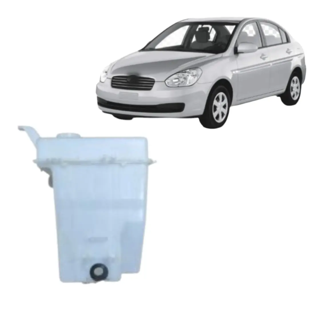 Deposito Limpiap + Motor Compatible Hyu Accent 2006-2011 /1e 1