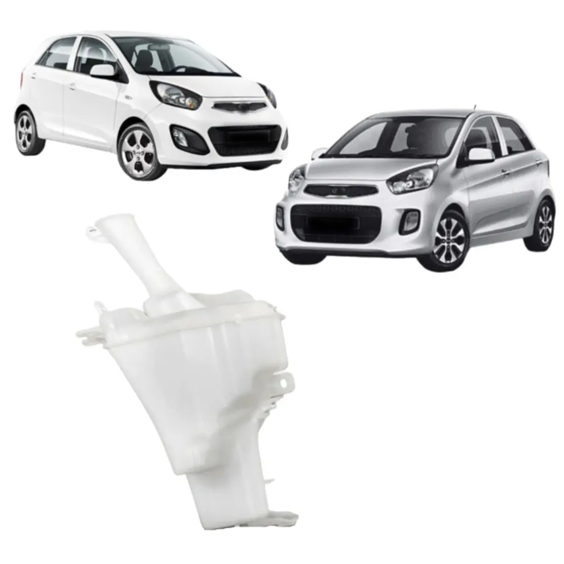 Deposito + Bomba Limpia Brisas Compatible Kia Morning 11-17 2