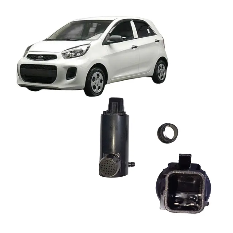 Deposito + Bomba Limpia Brisas Compatible Kia Morning 11-17 3