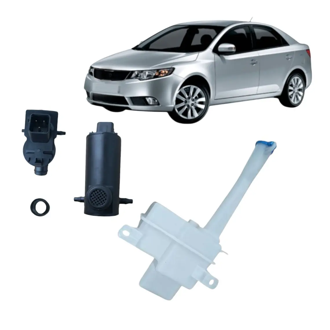 Deposito + Bomba Limpia Brisas Compatible Kia Cerato 10-13 1
