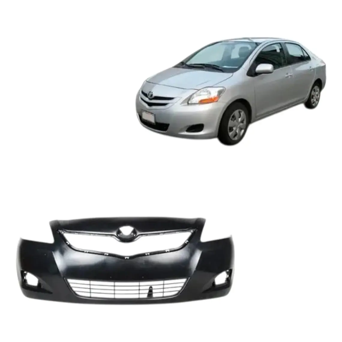 PARACHOQUE DELANTERO C/H PARA TOYOTA YARIS SEDAN 2006-2013 1