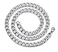 Collar Cadena Hombre Acero Inoxidable Grumet 7mm - Miniatura 2