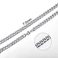 Collar Cadena Hombre Acero Inoxidable Grumet 7mm - Miniatura 3