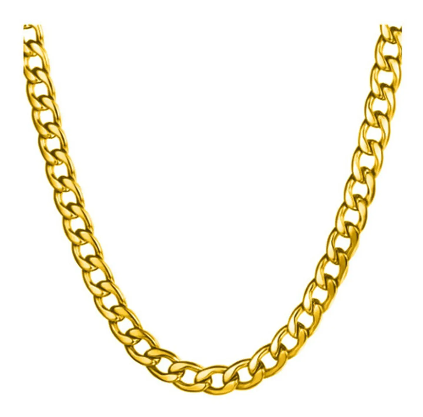 Collar Cadena Hombre Acero Inoxidable Grumet 7mm 6