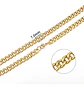 Collar Cadena Hombre Acero Inoxidable Grumet 7mm - Miniatura 7