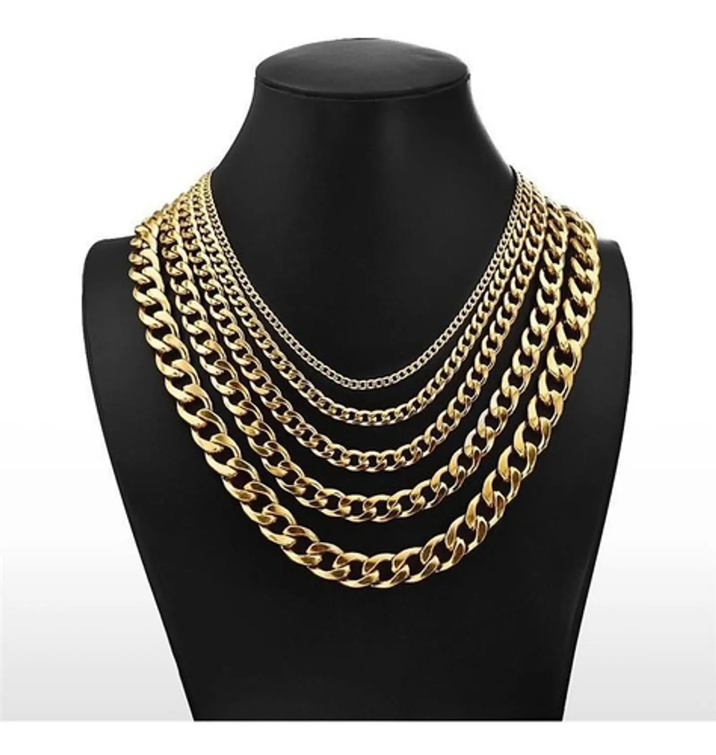 Collar Cadena Hombre Acero Inoxidable Grumet 7mm 9