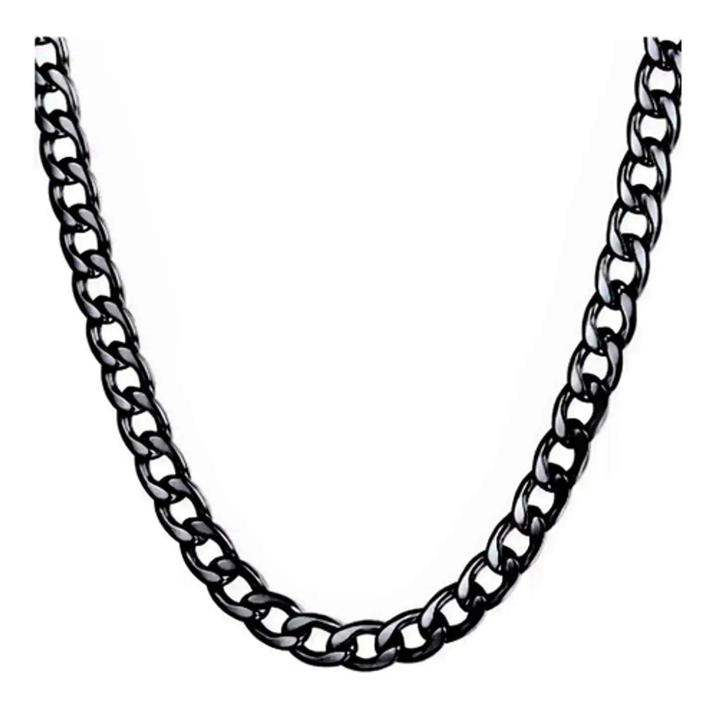 Collar Cadena Hombre Acero Inoxidable Grumet 7mm 13