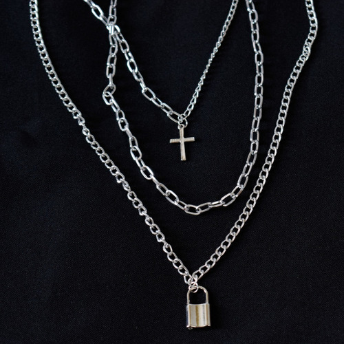 Collar Inicial De Acero Inoxidable Con Colgante De Hielo - Estilo Hip Hop, Unisex, Cadena Tipo Cuerda