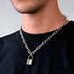 Cadena Collar Unisex Estilo Hip Hop Acero Colgantes 3 En 1 - Miniatura 19