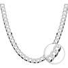 Cadena Grumet Chapado Plata 925 60cm 8mm 37g Collar Hombre 1