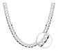 Cadena Grumet Chapado Plata 925 60cm 8mm 37g Collar Hombre - Miniatura 1