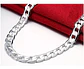 Cadena Grumet Chapado Plata 925 60cm 8mm 37g Collar Hombre - Miniatura 5