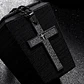 Collar Cruz Oración Hombres Caballeros Moda Masculina Acero - Miniatura 3