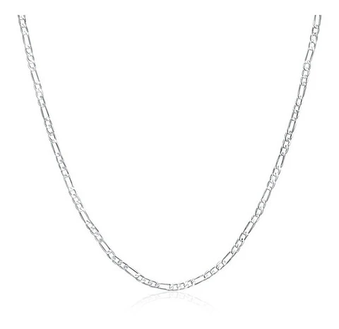 Cadena Cartier Chapado Plata 925 4mm 13g Collar Hombre