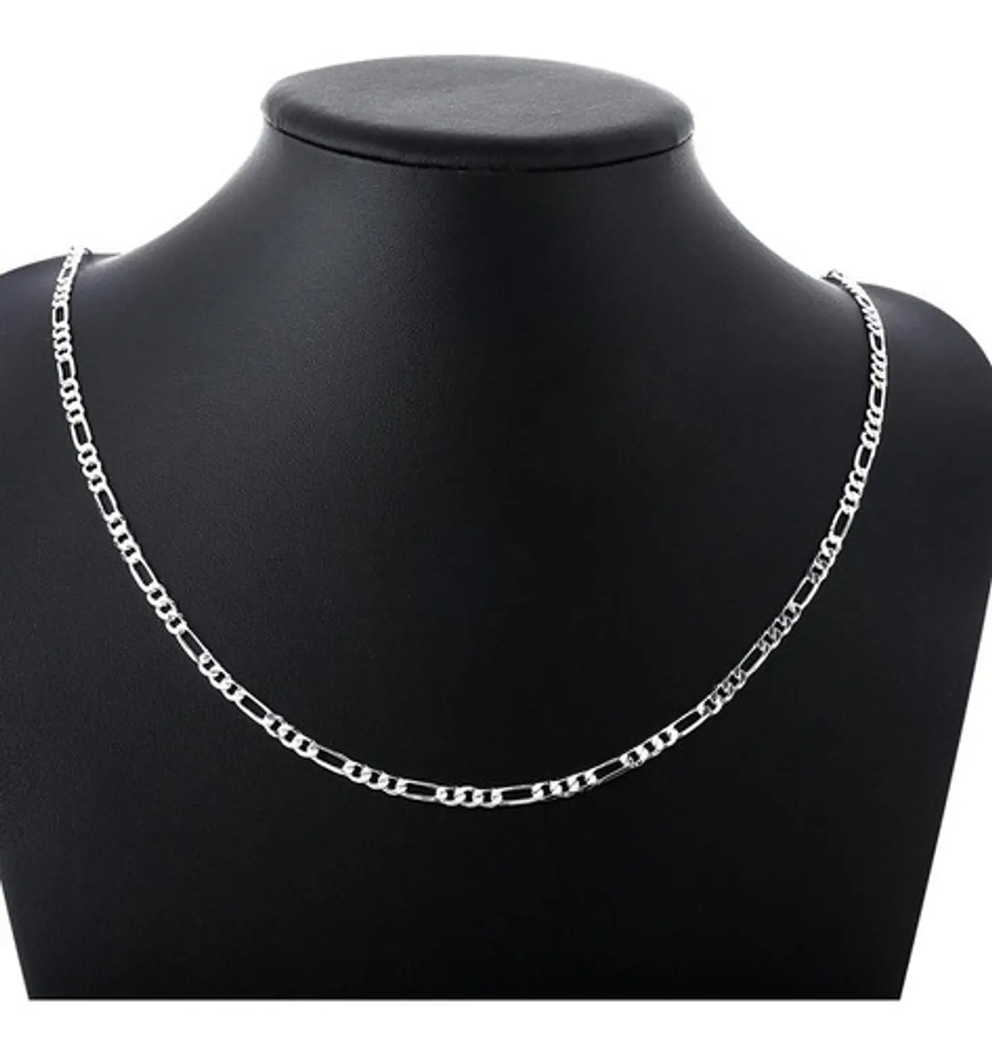 Cadena Cartier Chapado Plata 925 4mm 13g Collar Hombre 2