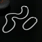Pulsera Triple Grumet Chapado Plata 925 6mm Hombre - Miniatura 5
