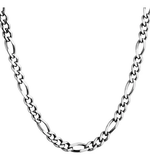 Collar Cadena Hombre Acero Inoxidable Cartier 7mm 60m
