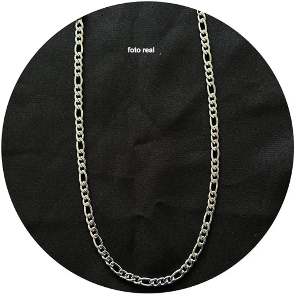 Collar Cadena Hombre Acero Inoxidable Cartier 7mm 60m 4