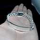 Pulsera Piocha Esclava Grumet 10mm 20cm Chapado Plata 925 - Miniatura 5