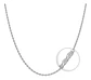 Colgante Cruz + Cadena Tourbillon Plata Fina Italiana 925  - Miniatura 3