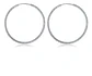 Aros De Plata Fina 925 Argollas 50mm Grandes - Miniatura 7