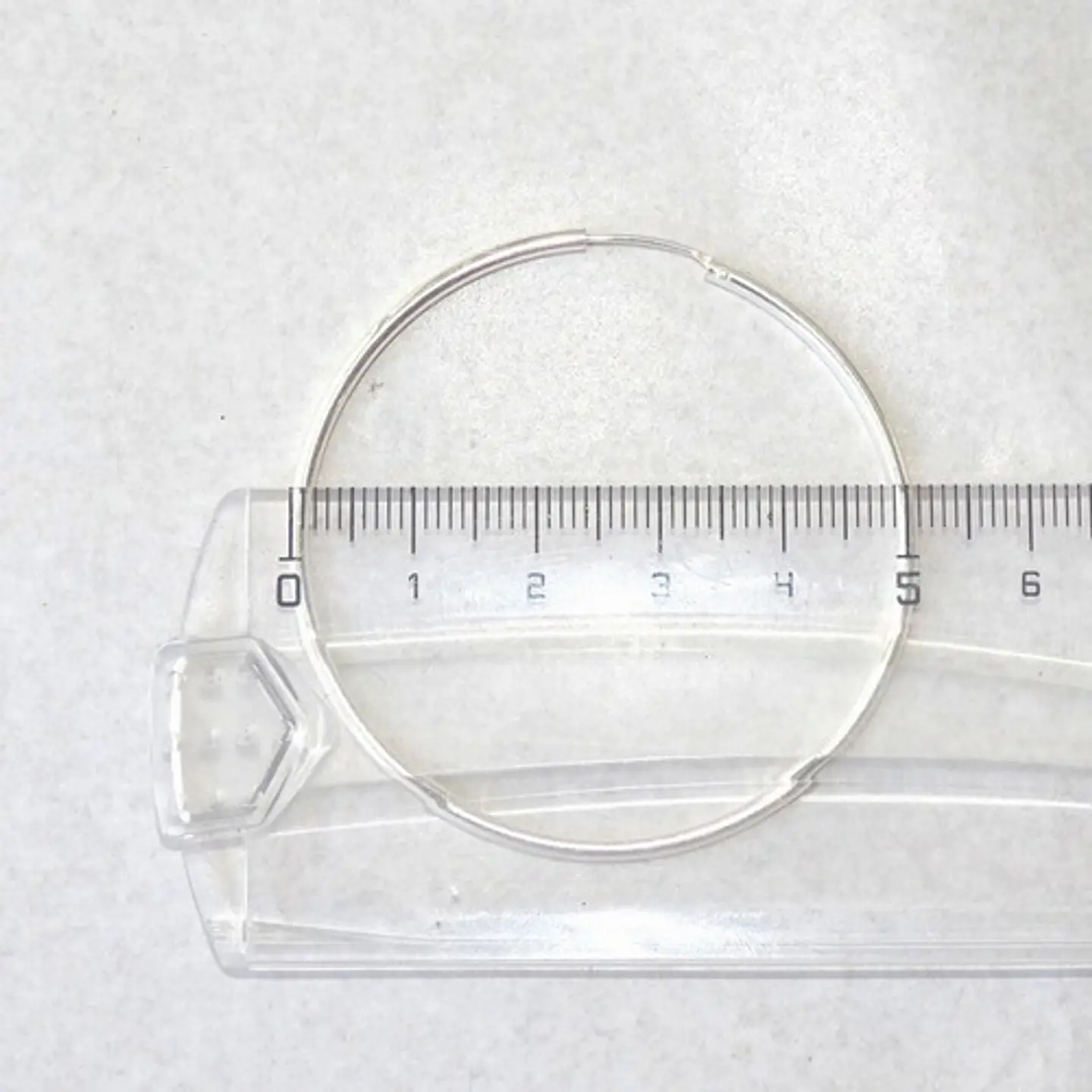 Aros De Plata Fina 925 Argollas 50mm Grandes 9