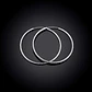 Aros De Plata Fina 925 Argollas 50mm Grandes - Miniatura 10