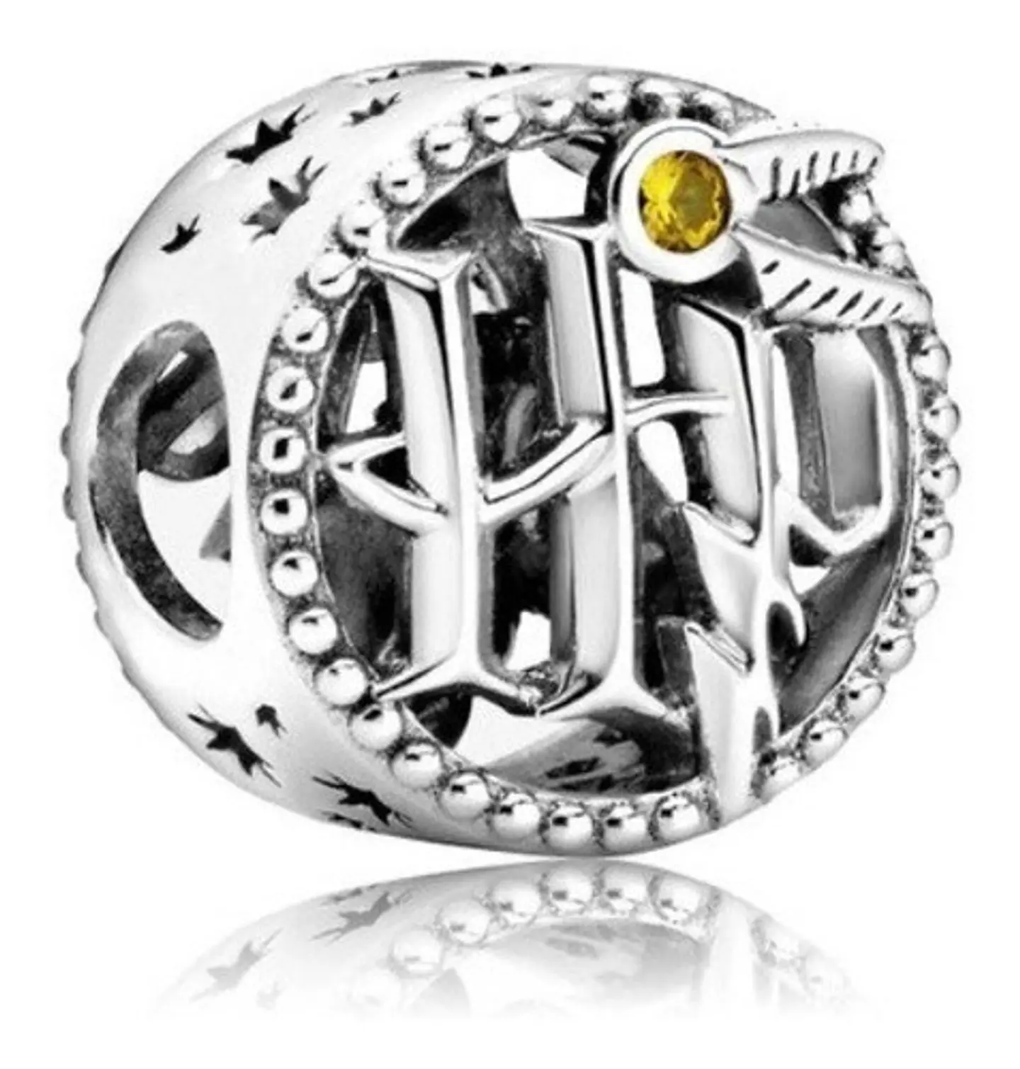 Charm De Harry Potter Varios Bañado Plata Ley 925 6