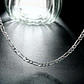 Set Cadena + Pulsera Cartier Chapado Plata 925 4mm Collar - Miniatura 4