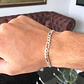 Set Cadena + Pulsera Cartier Chapado Plata 925 4mm Collar - Miniatura 7
