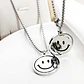 Cadena Smile Acero Inoxidable Drew Sonrisa Moda Kpop Collar - Miniatura 4