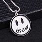 Cadena Smile Acero Inoxidable Drew Sonrisa Moda Kpop Collar - Miniatura 10