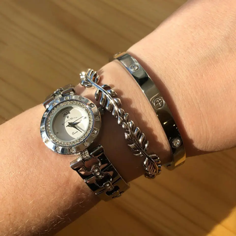 Brazalete - Pulseras De Acero Inoxidable Tipo Cartier Love  4