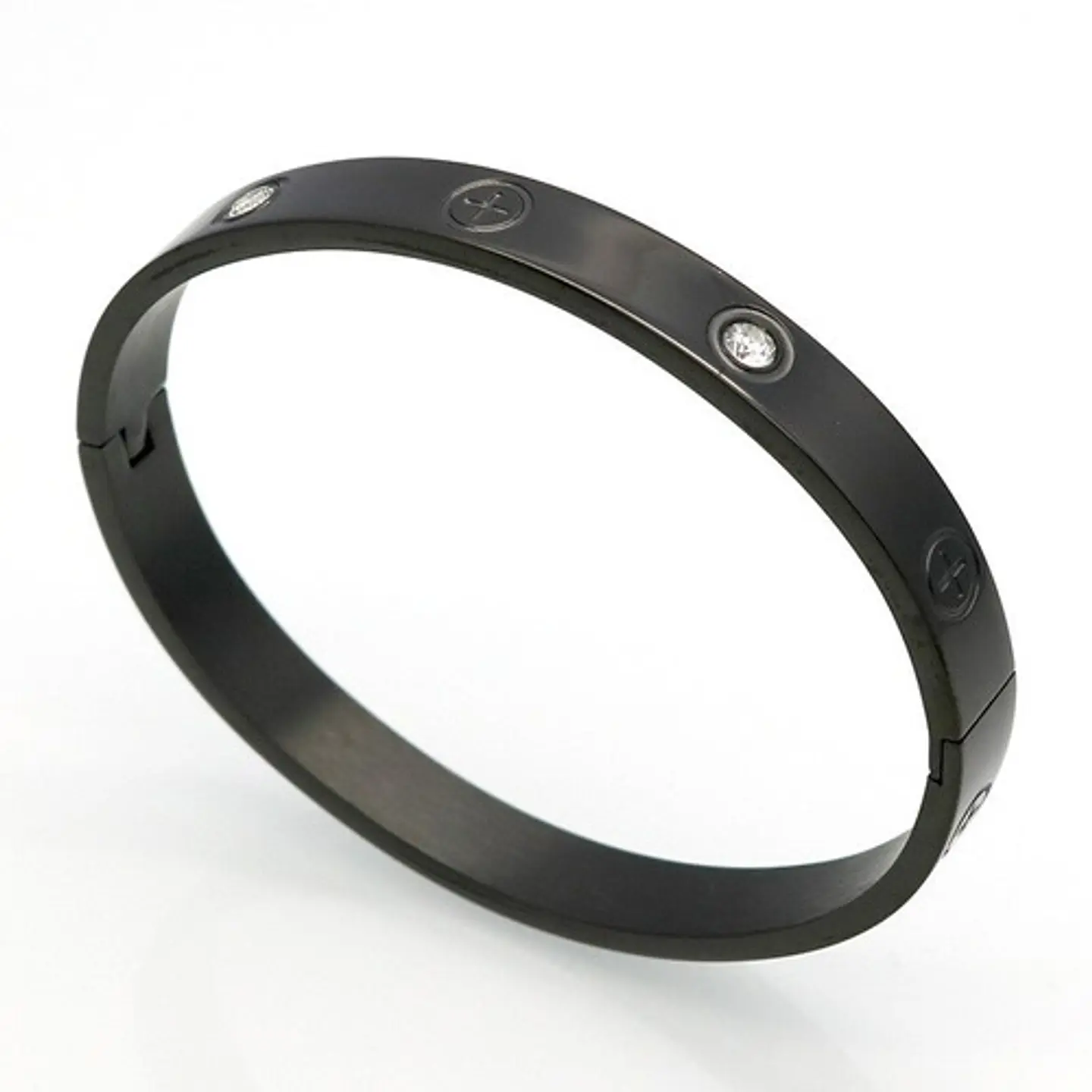 Brazalete - Pulseras De Acero Inoxidable Tipo Cartier Love  1