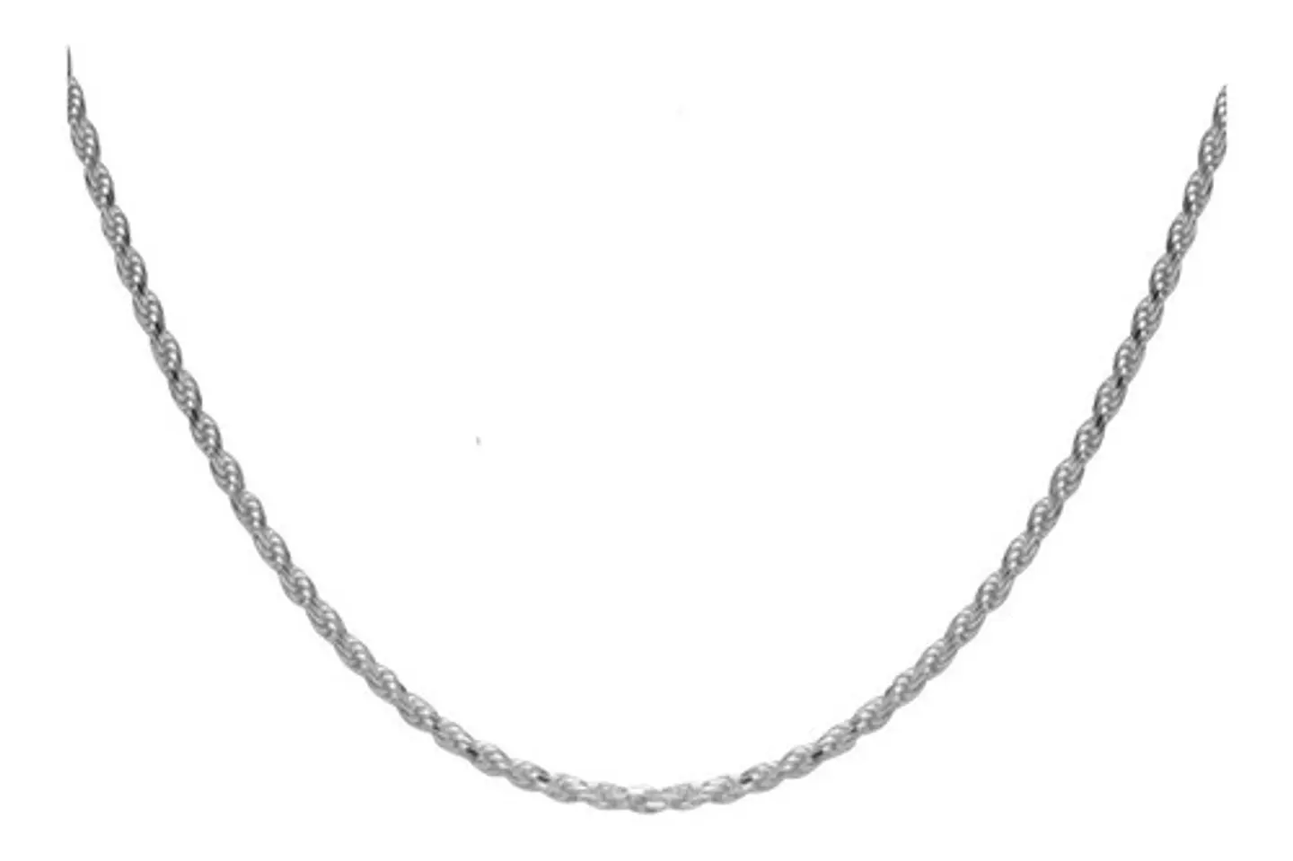 Cadena Torbillon Collar Plata Fina Italiana 925 De 50cm 1