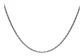 Cadena Torbillon Collar Plata Fina Italiana 925 De 50cm - Miniatura 1
