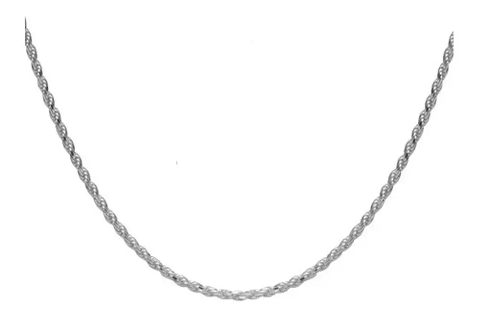 Cadena Torbillon Collar Plata Fina Italiana 925 De 50cm 1