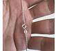 Cadena Torbillon Collar Plata Fina Italiana 925 De 50cm - Miniatura 5