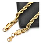 Collar Cadena Hombre Acero Inoxidable Torbillon 4mm 50-60cm - Miniatura 11