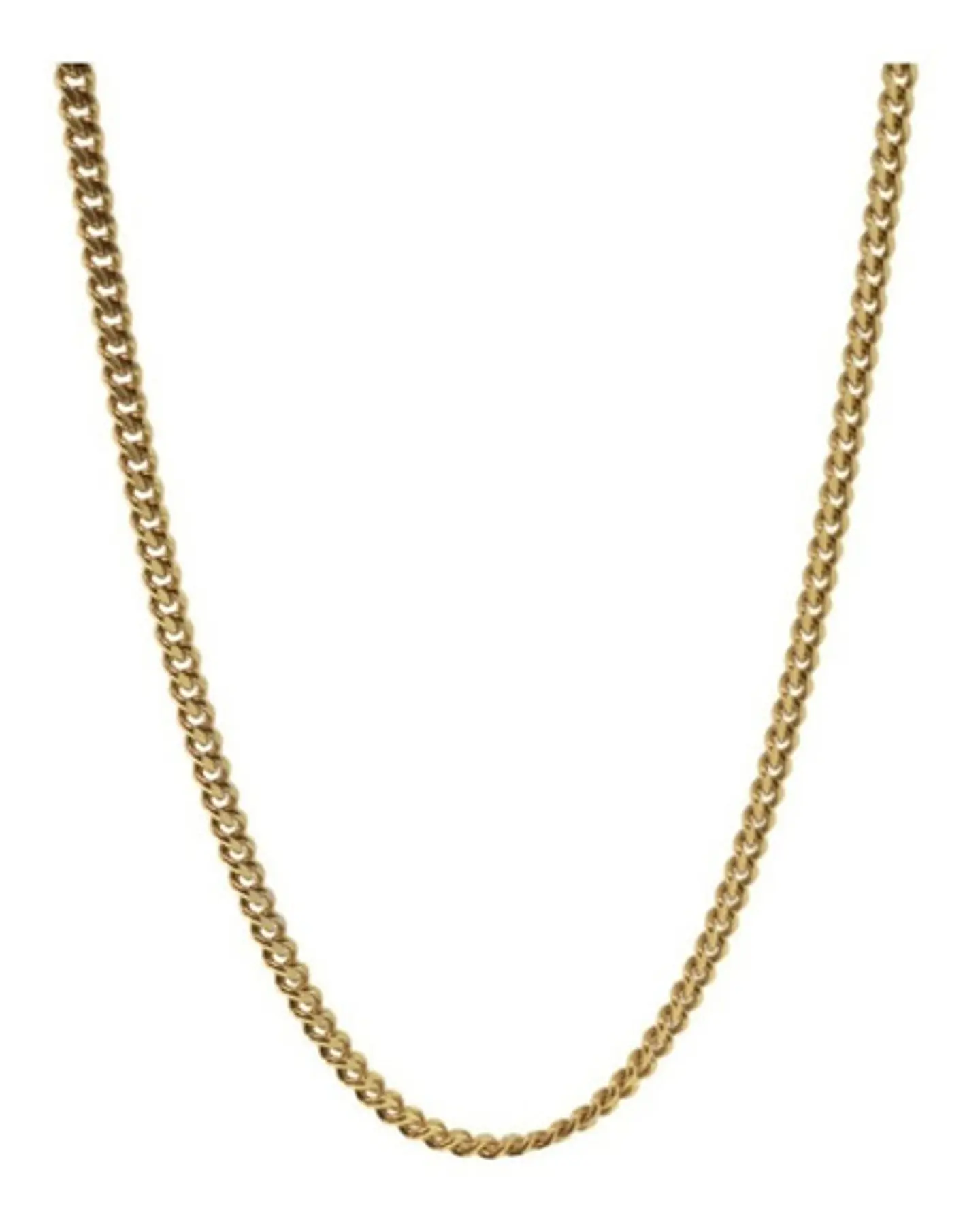 Collar Cadena Hombre Acero Inoxidable Grumet 3mm 50cm 60cm 5