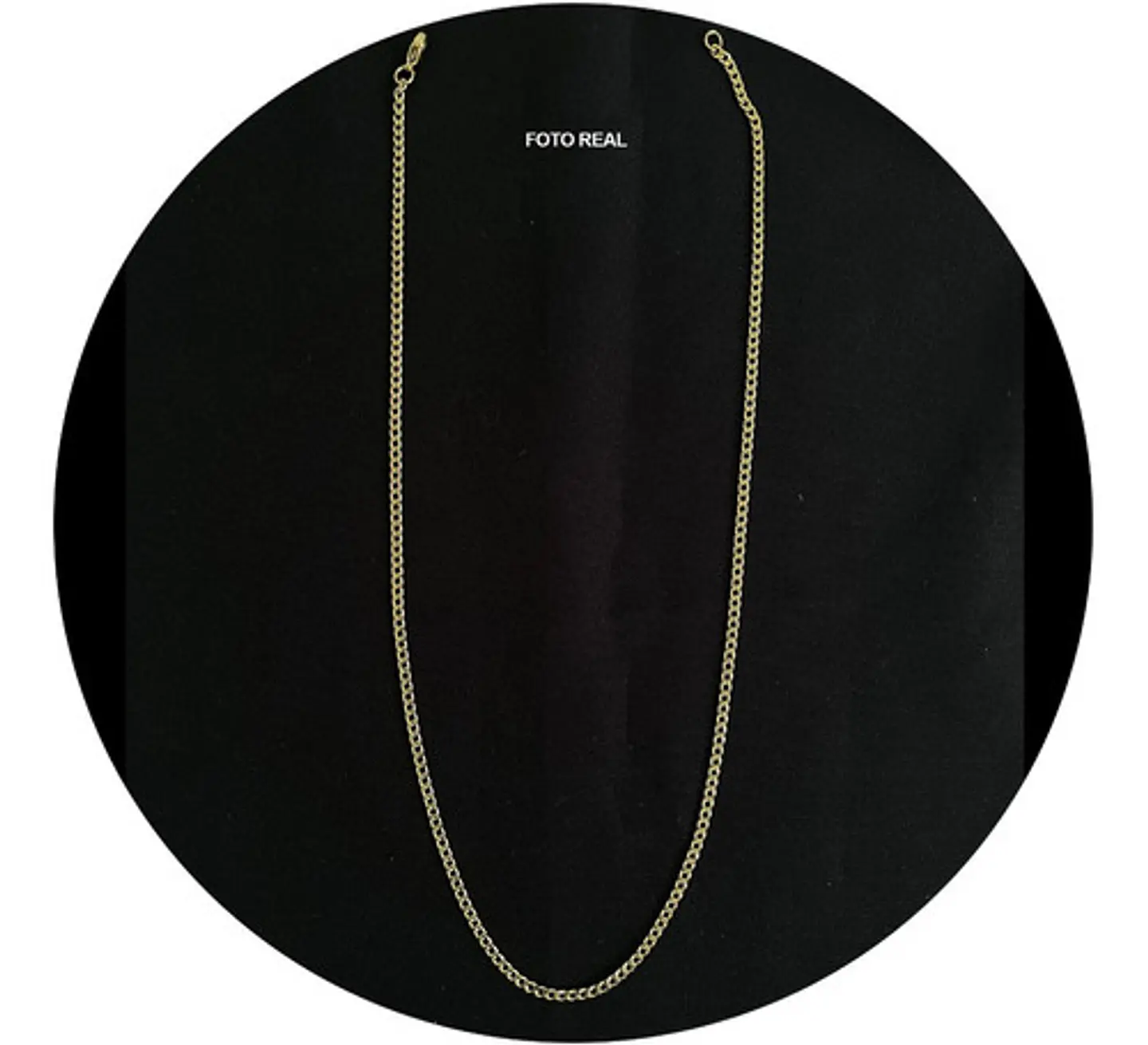 Collar Cadena Hombre Acero Inoxidable Grumet 3mm 50cm 60cm 7