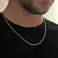 Collar Cadena Hombre Acero Inoxidable Grumet 3mm 50cm 60cm - Miniatura 8