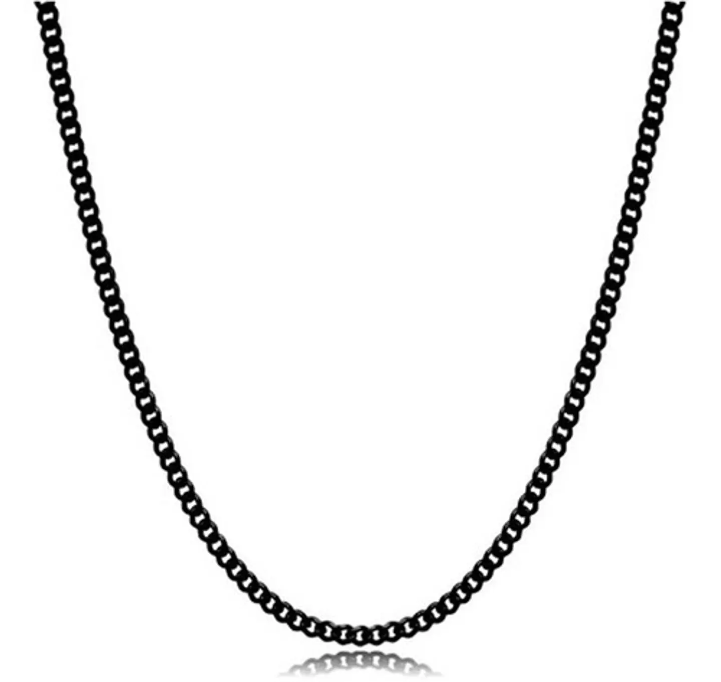 Collar Cadena Hombre Acero Inoxidable Grumet 3mm 50cm 60cm 9