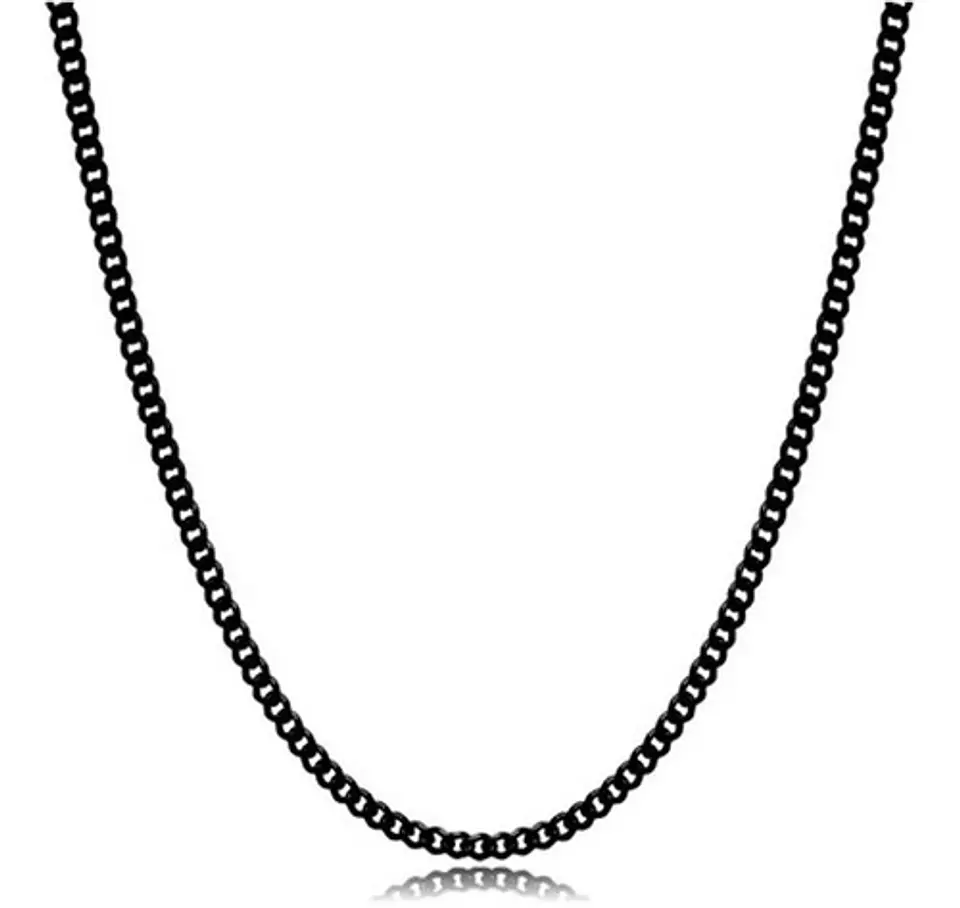 Collar Cadena Hombre Acero Inoxidable Grumet 3mm 50cm 60cm 9