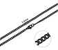 Collar Cadena Hombre Acero Inoxidable Grumet 3mm 50cm 60cm - Miniatura 10