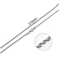 Collar Cadena Hombre Acero Inoxidable Torbillon 2mm 50-60cm - Miniatura 2